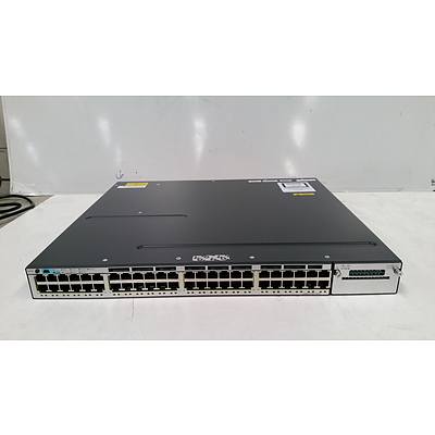 Cisco Catalyst 3750X-48T-S  Switch (48Ports)