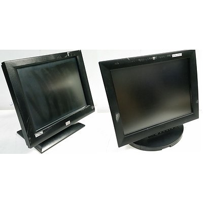 Bulk Lot of Wincor Nixdorf 15 inch POS Touch Screen LCD Monitors