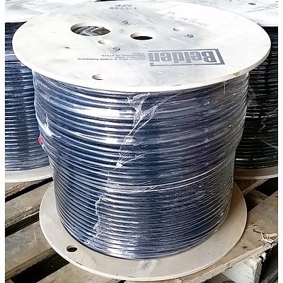 1 Roll Belden RG-11 Coaxial Cable 1525A - 1090ft -  RRP=$500.00