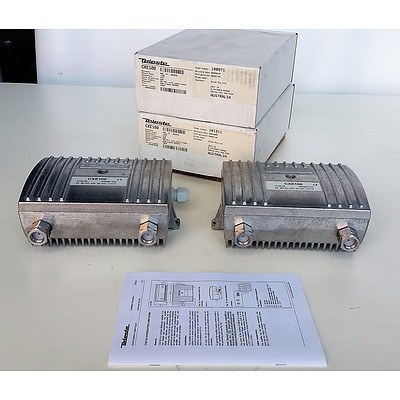 Brand New Lot of 2 Teleste CXE100 Commercial Grade Distribution Amplifier  - RRP=$980.00