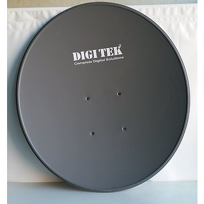 Lot of 12 - 90 Cm KU Band Satellite Dish complete with Heavy Duty Wall Bracket - RRP=$1,380.00