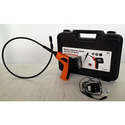 Brand New Wireless Inspection Camera with Color LCD Monitor - RRP=$300.00