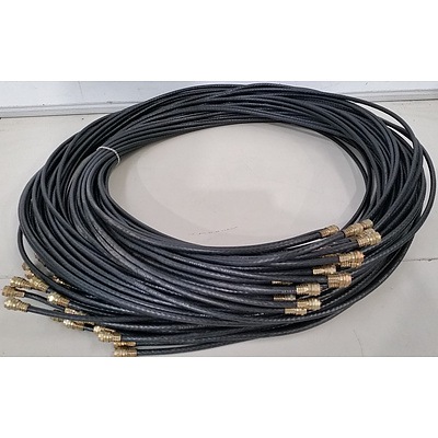 Brand New 120JRG-59G F Type Male to F Type Male 3 Meter Cables - Lot of 300 RRP=$1,500.00