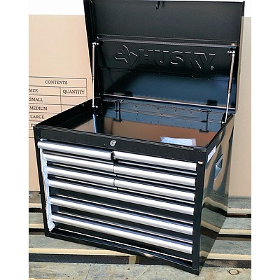 Husky 9-Drawer Metal Tool Chest Unit - Demonstration Model - Black