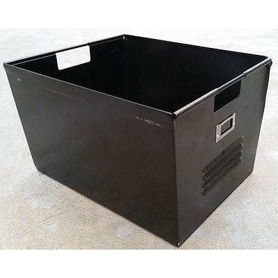 Black Storage Tub - Demonstration Model
