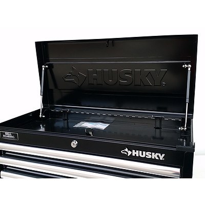 Husky 5-Drawer Metal Chest Unit - Demonstration Model - Black