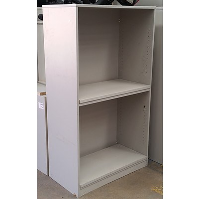 Bulk Lot of Grey Melamine Office Furniture