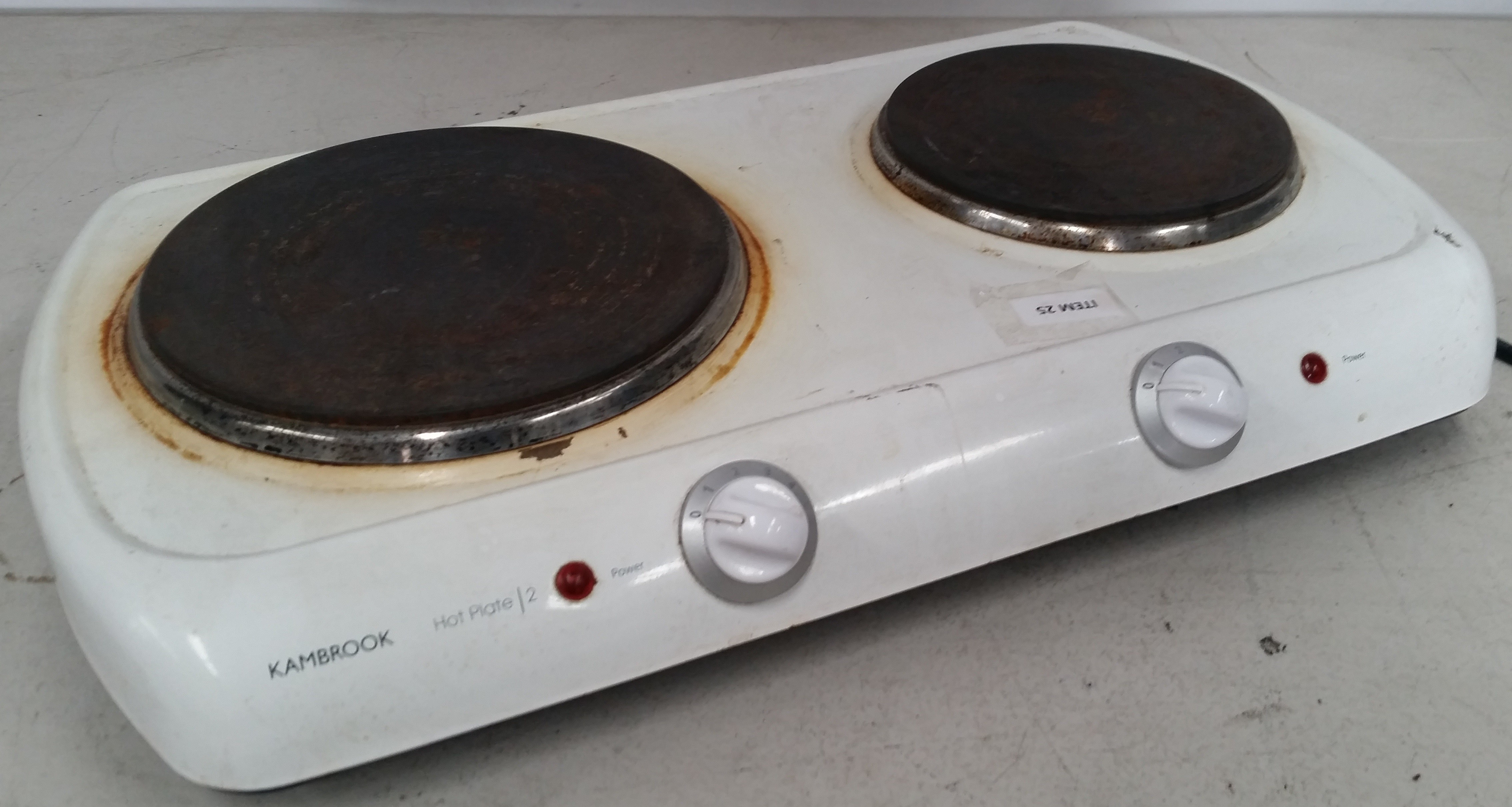 Kambrook Portable 2 Burner Hot Lot 947750 ALLBIDS