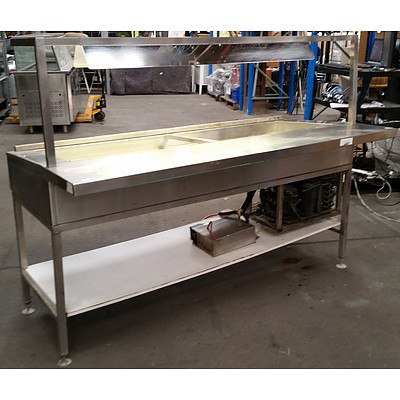 Stainless Steel Salad Bar