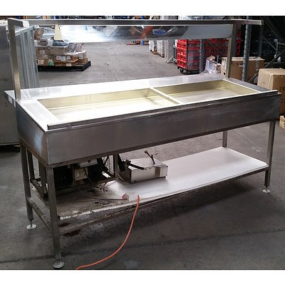 Stainless Steel Salad Bar