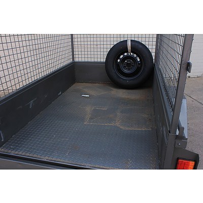 6' x 4' Caged Box Trailer   VIN 6T9T20ACT615W4162