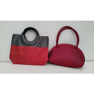 Pair of Vietnamese Silk Purses