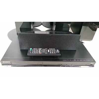Sony Blu Ray Player and Pioneer 5.1 Home Theatre Speakers