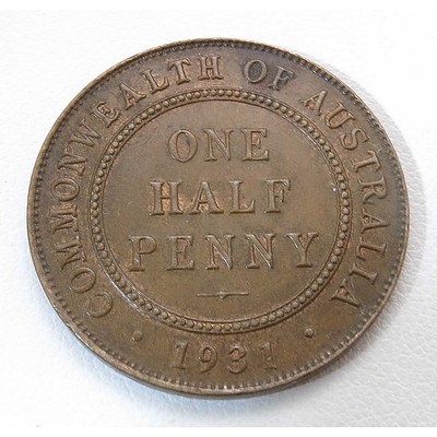 Australian Half-Penny 1931