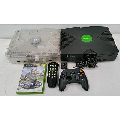 Original Xbox Consoles with Extras - Lot of Five