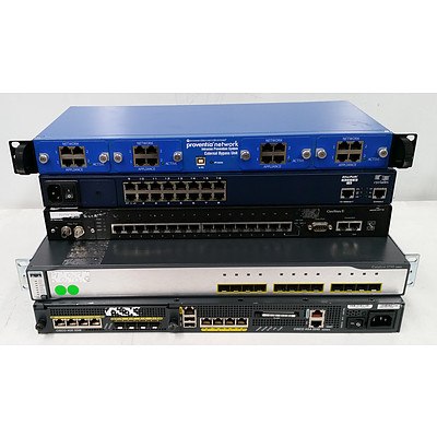 Lot of Assorted IT Equipment - Switches, Disc Publisher and Frame Relay