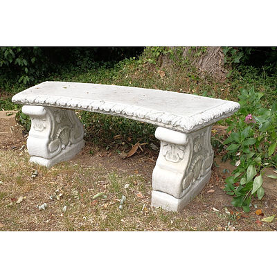 Cast Composite Garden Bench