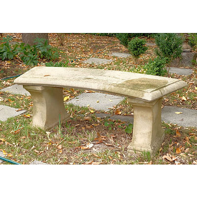 Cast Composite Garden Bench