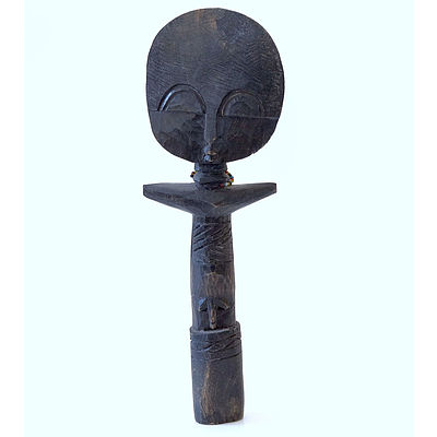 African Tribal Effigy Wood Carving