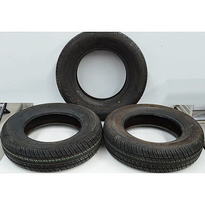 14" and 15" Car Tyres - Lot of Three