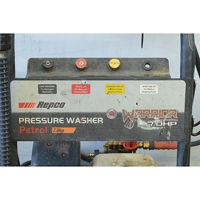 Repco Warrior 4 Stroke 7HP Pressure Washer