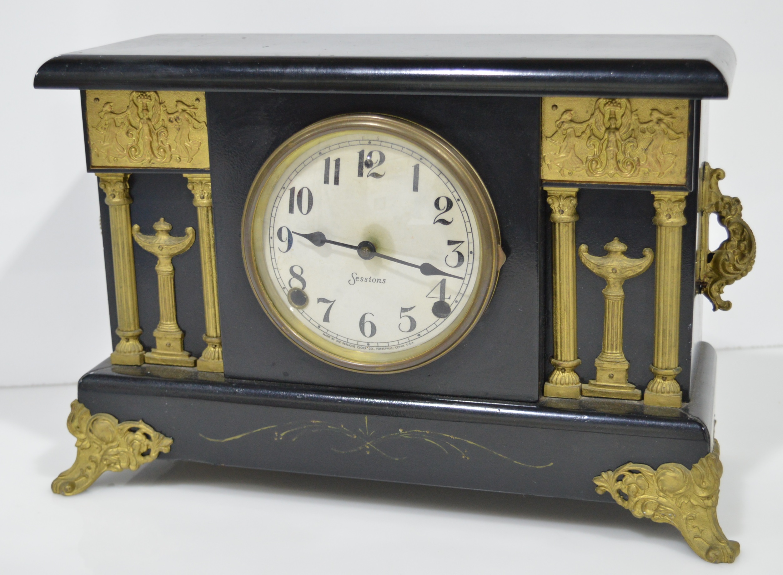 American Sessions Mantle Clock Lot 954747 ALLBIDS