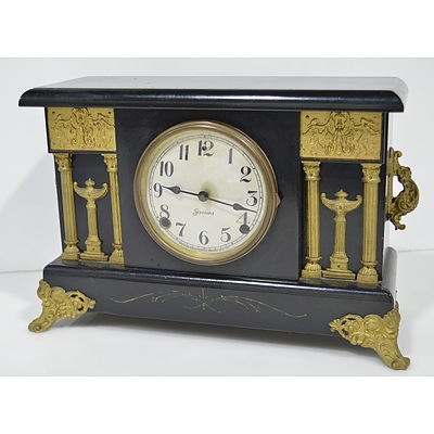 American Sessions Mantle Clock With Keys