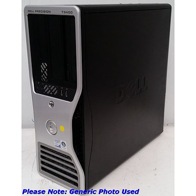 Dell Precision T3400 Core 2 Quad Q6600 2.4GHz Workstations - Lot of 2