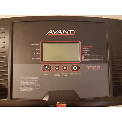 Avanti T100 treadmill