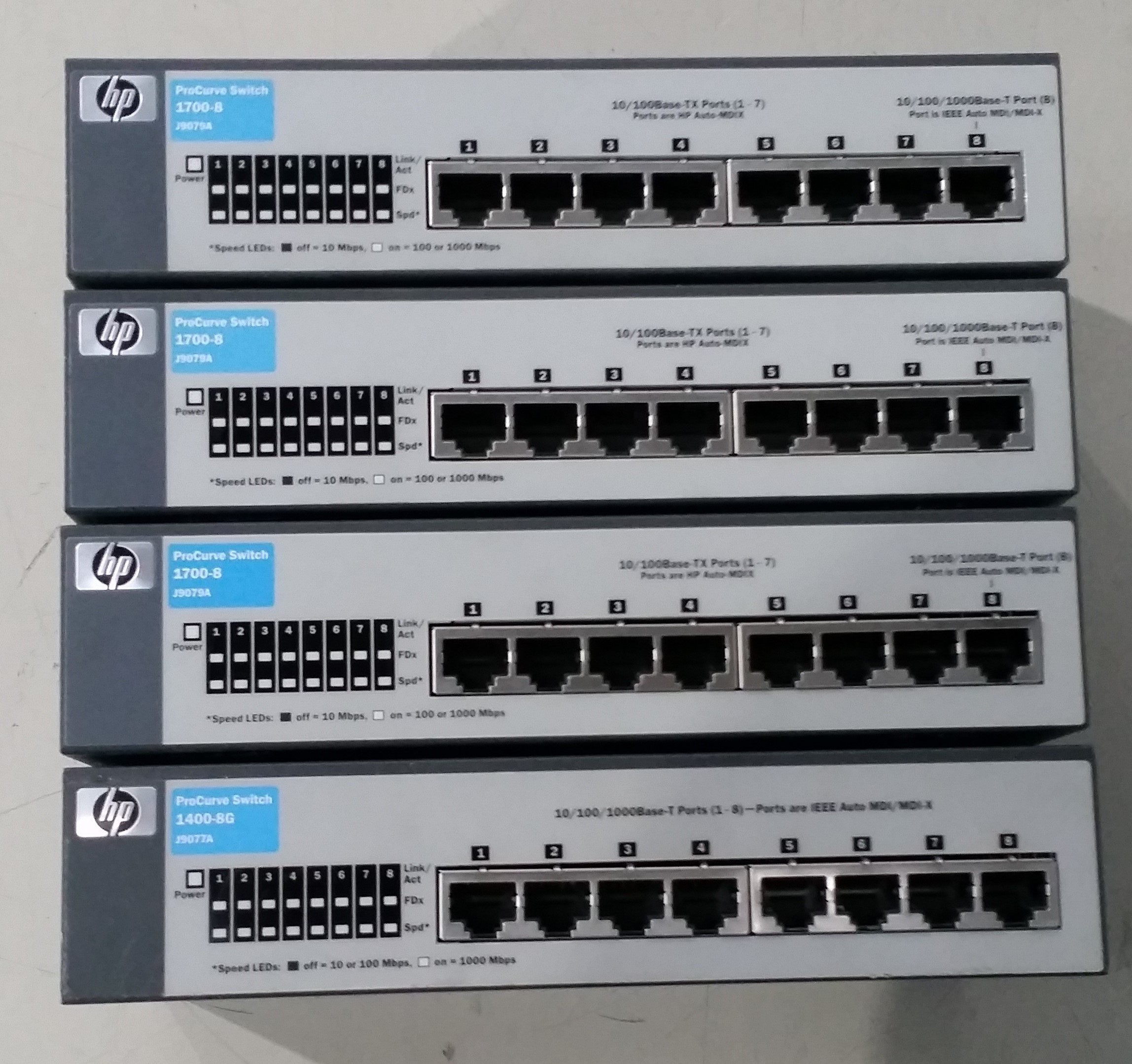 HP ProCurve 8-Port Ethernet Switch - Lot 959554 | ALLBIDS