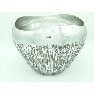 Don Sheil Metal Punch Bowl