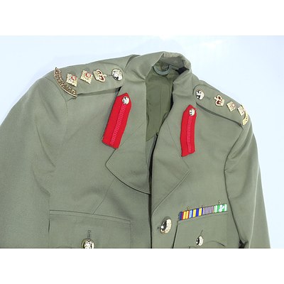 Australian Army Colonel Uniform with Vietnam Ribbons