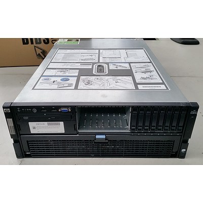 HP ProLiant DL580 G5 Quad Quad-Core Xeon (X7350) 2.93GHz 4 RU Server