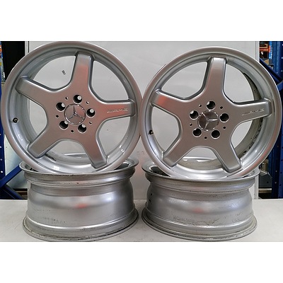 Mercedes AMG 18 Inch Alloy Rims - Set of Four