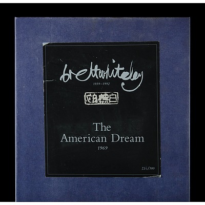 WHITELEY, Brett (1939-1992): 'The American Dream,' 1969. Limited Edition Offset Print