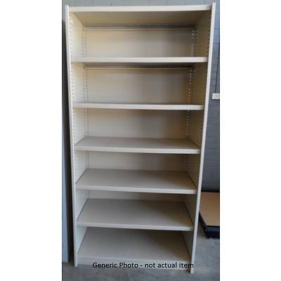 Brownbuilt Shelving 6 Bays