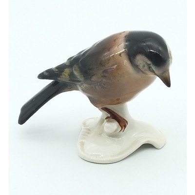West Germany Glazed Porcelain Goebel Bird Figure