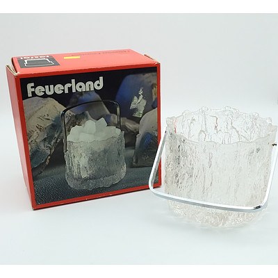 Rastal Feverland Textured Glass Ice Bucket