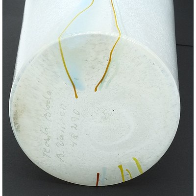 Bertil Vallien Kasa Boda Art Glass Vase