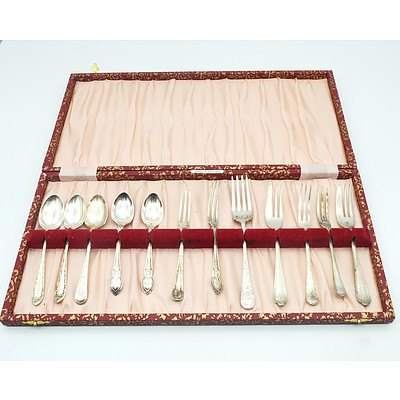 Group of Silver Plated Flatware