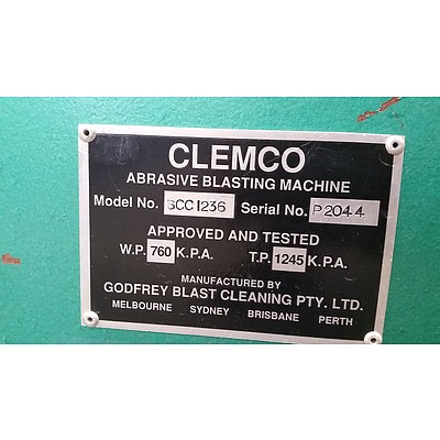 Clemco Abrasive Cleaning Machine(Sandblaster)