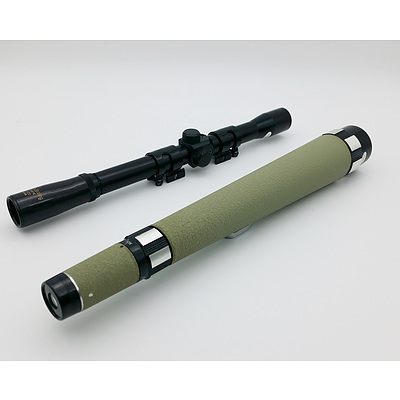 Nikko Stirling Telescopic sight & Focal Zoom Hand Telescope