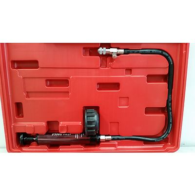 Cooling System Pressure Test Kit for Radiators and Caps and Combustion Chamber Leak Detector