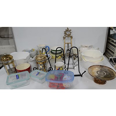 Collection of  Glassware, Crockery, Kitchenware and Ornaments