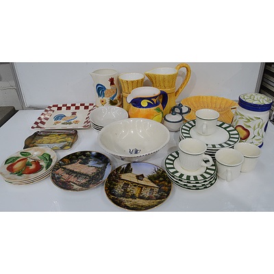 Collection of  Glassware, Crockery, Kitchenware and Ornaments