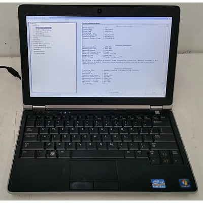 Dell Latitude E6220 12.5 Inch Core i5 (2520M Mobile) 2.50GHz Laptop