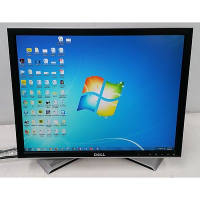 Dell 2007FPb 20 Inch LCD Monitor - Lot of Three