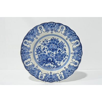 Delft Hand Painted Charger