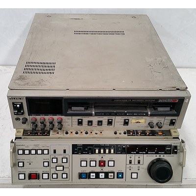 Sony BVW-75P Betacam SP Videocassette Recorder