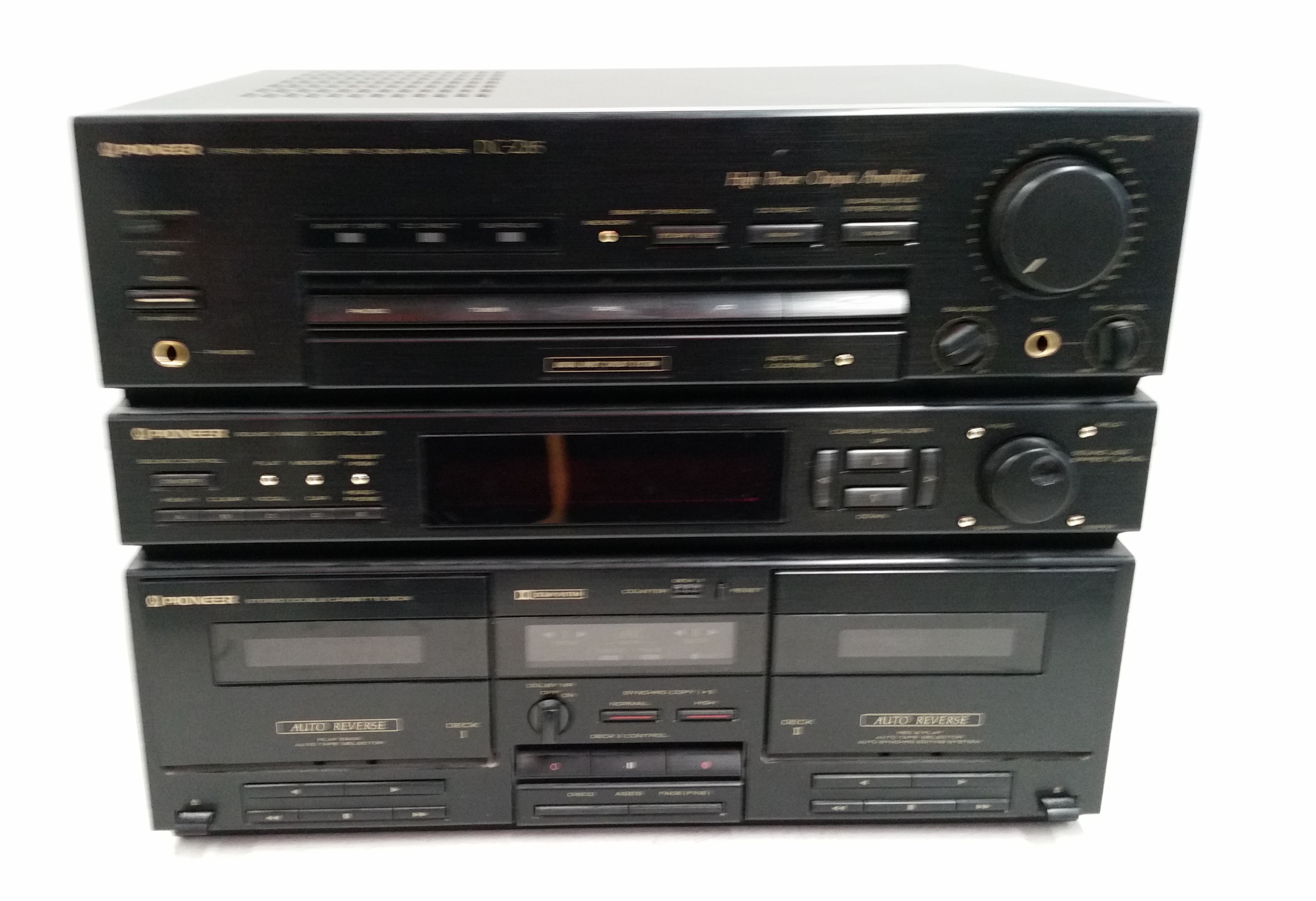 Pioneer DCZ85 Stereo Double Cassette Lot 984276 ALLBIDS